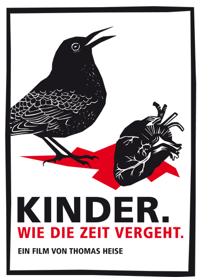 Poster Kinder.Wie die Zeit vergeht