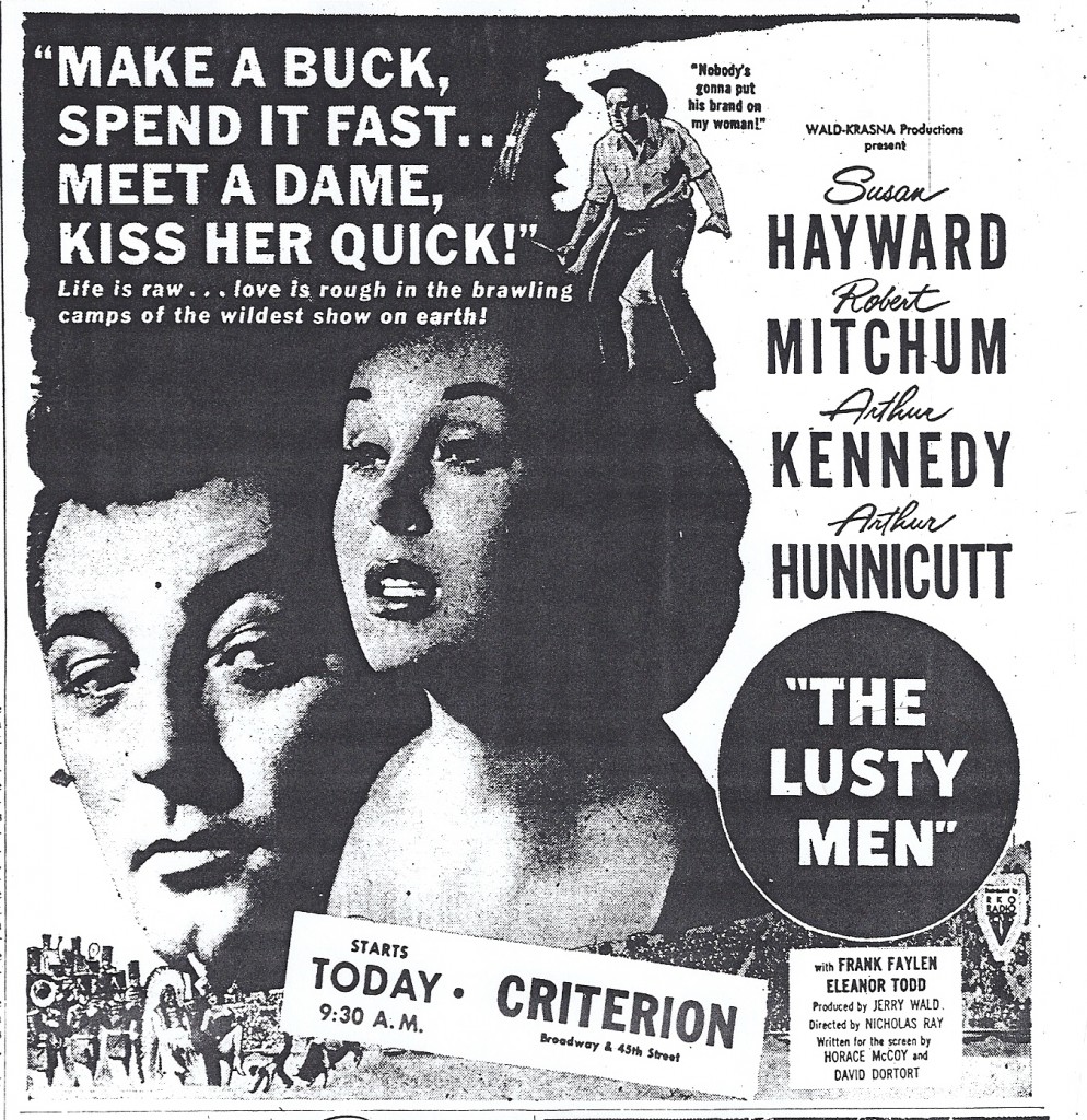 The Lusty Men Robert Mitchum